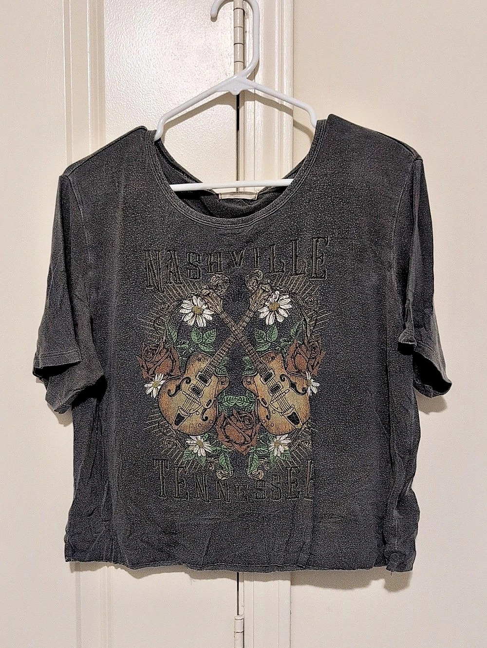 Altar'd State Tennessee Graphic Short Sleeve Tee in Gray